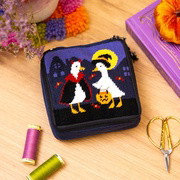 TOIL AND TROUBLE - Needlepoint Pouch Kit