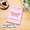 ROSY GRAND BUTTERFLY - Wall Art 3D Puzzle Kit