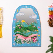Valley of Dreams - Diamond Painting Mirror Wall Hanging Kit