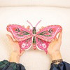 ROSY GRAND BUTTERFLY - Wall Art 3D Puzzle Kit