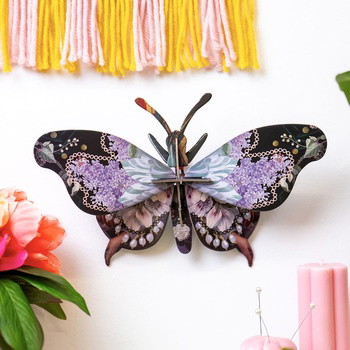 BRONTE GRAND BUTTERFLY - Wall Art 3D Puzzle Kit