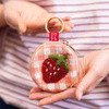 ITTY BITTY STRAWBERRY - Beaded Pouch Kit