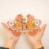 AMBER PETITE BUTTERFLY - Wall Art 3D Puzzle Kit