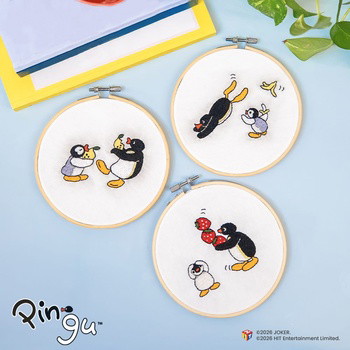 FRUITY PINGU™ - Embroidery Kit