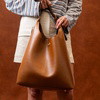TAN BROWN SYDNEY - Slouch Tote Bag Kit