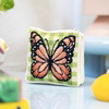 GINGHAM BUTTERFLY - Needlepoint Pouch Kit