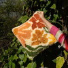 PRETTY PETALS EARTHY - Latch Hook Cushion Kit