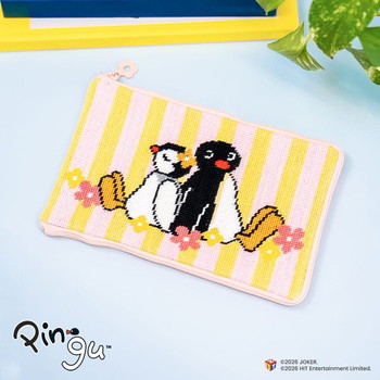 PINGU™ & PINGA - Needlepoint Pouch Kit
