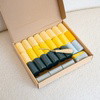 LEMON RIPE STRIPES - Latch Hook Cushion Kit
