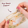 SERENE SWAN - Beaded Pouch Kit