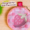 ITTY BITTY STRAWBERRY - Beaded Pouch Kit