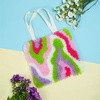 ACID RAIN - Latch Hook Tote Bag