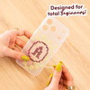 STRAWBERRY MATCHA PERSONALISED INITIALS - Cross Stitch Phone Case Kit