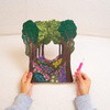 Enchanted Forest - Diamond Painting Mirror Wall Hanging Kit