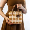 CHOCOLATE GINGHAM - Woven Tote Bag Kit
