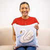 ODETTE SWAN - Tapestry Needlepoint Cushion Kit