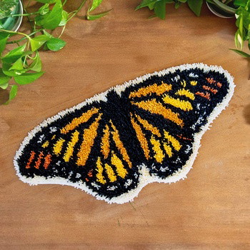 Sunset Butterfly - Rug Making Kit
