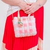 PINK PERFECTION - Half Stitch Pouch & Woven Bag Bundle