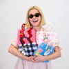Pink Gingham - Woven Tote Bag Kit