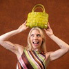 MARTINI GREEN LIMA - Basket Weave Bag Kit