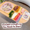 BOUNDING BUNNY - Tapestry Needlepoint Cushion Kit