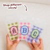 PREPPY PINK PERSONALISED INITIALS - Cross Stitch Phone Case Kit