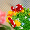 MUSHROOM MEADOW - Moss Coaster Kit