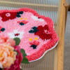 PINK POSIES - Rug Making Kit