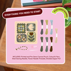 Fluttering Fables - Needlepoint Pouch Kit