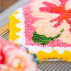 Hibiscus Stamps - XL Latch Hook Rug Kit