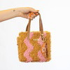 BLUSH & BROWN WAVEY - Woven Tote Bag Kit