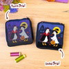 TOIL AND TROUBLE - Needlepoint Pouch Kit