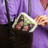 GINGHAM BUTTERFLY - Needlepoint Pouch Kit