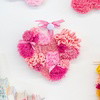 Patchwork Heart - Moss Coaster Kit
