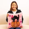 SCAREDY CAT - Latch Hook Cushion Kit