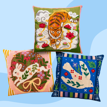 Fur & Feathers - Needlepoint Cushion Bundle