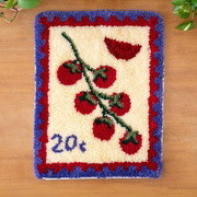 Tomato Stamps - XL Latch Hook Rug Kit