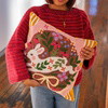 BOUNDING BUNNY - Tapestry Needlepoint Cushion Kit