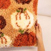 PUMPKIN SPICE - Latch Hook Cushion Kit