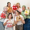 RED GINGHAM - Woven Tote Bag Kit