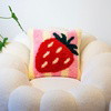 STRAWBERRY RIPE STRIPES - Latch Hook Cushion Kit