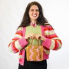 BLUSH & BROWN WAVEY - Woven Tote Bag Kit