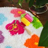 FLOWER BOMB RAINBOW - Rug Making Kit