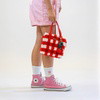 RED GINGHAM - Woven Tote Bag Kit