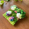 FLOWER PATCH - Moss Coaster Kit