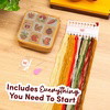 FALL HARVEST CHARMS - Needlepoint Pouch Kit