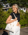 FLOWER FIELD - Embroidered Tote Bag Kit