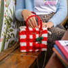 RED GINGHAM - Woven Tote Bag Kit