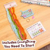 BEGINNER BLOOMS - Needlepoint Taster Pouch Kit
