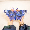 AZURE GRAND BUTTERFLY - Wall Art 3D Puzzle Kit